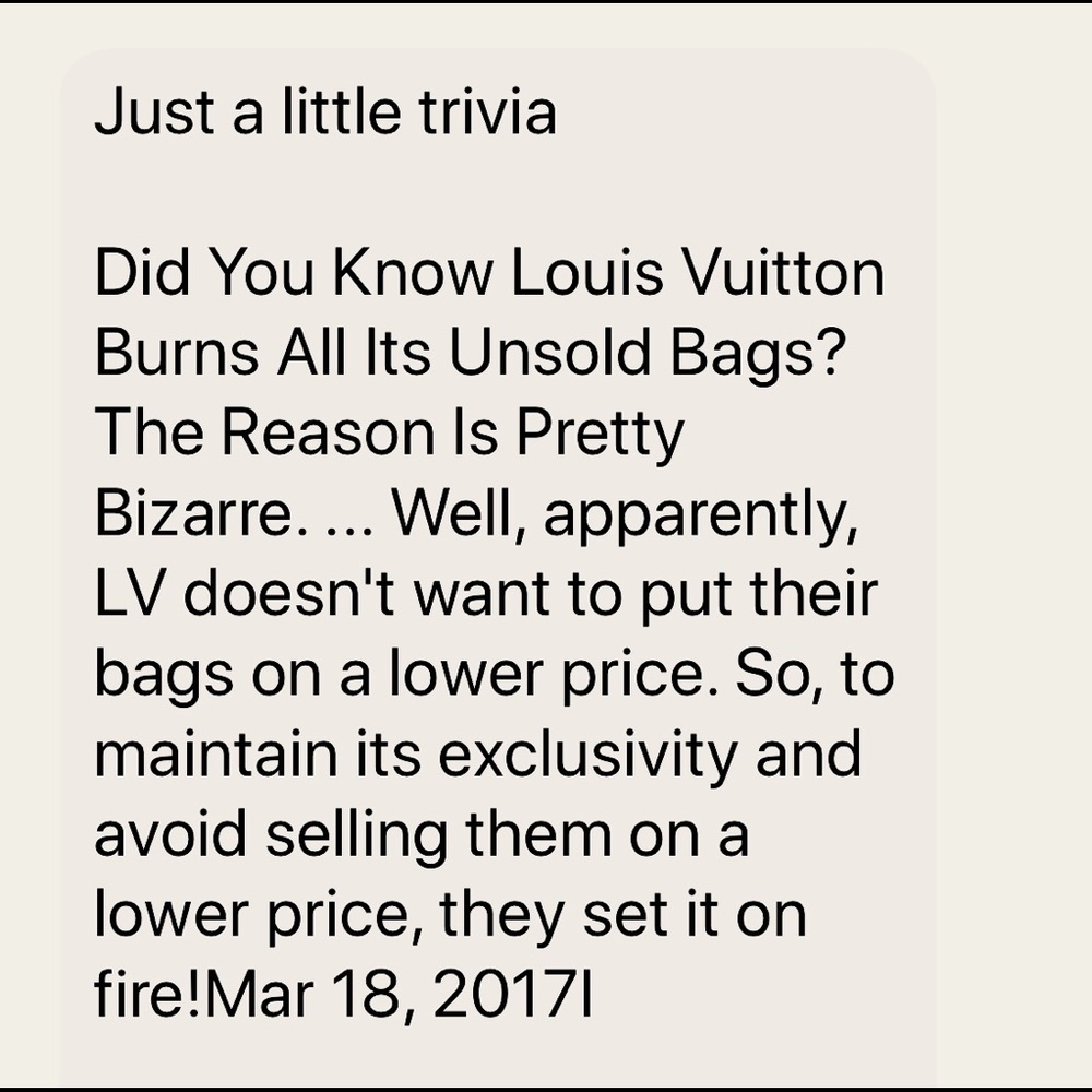 Just A Little Trivia